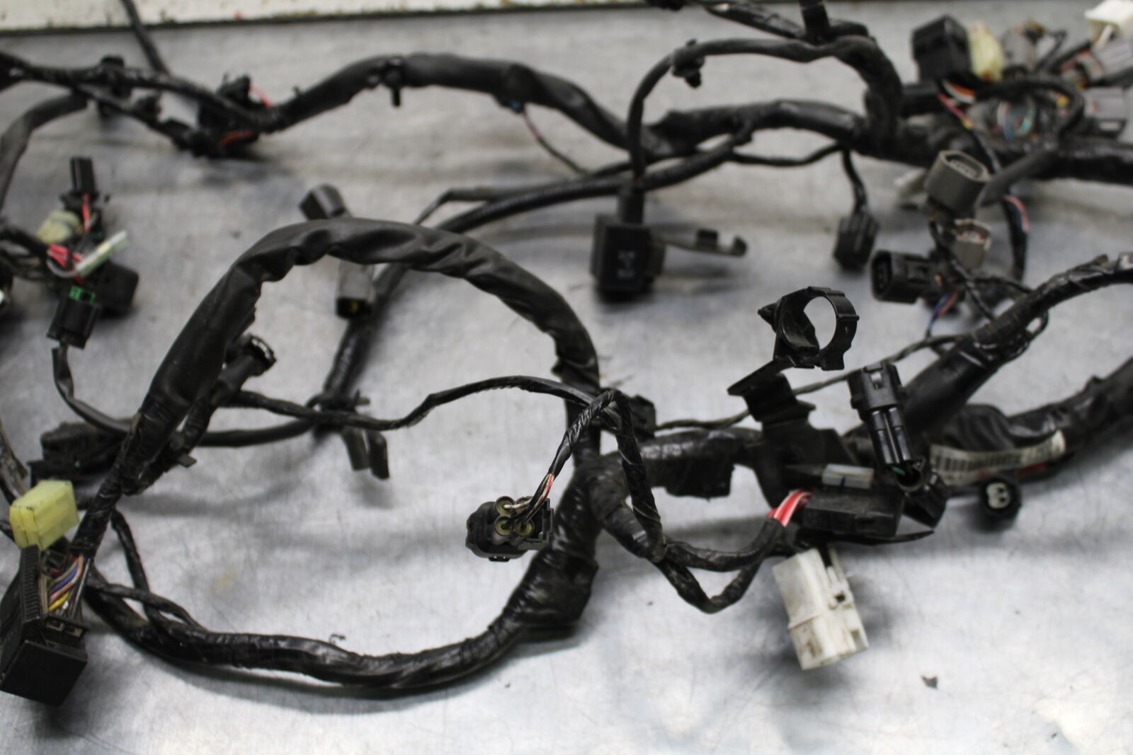 14-15 KAWASAKI NINJA 650 EX650F ABS MAIN ENGINE WIRING HARNESS WIRE LOOM BB741