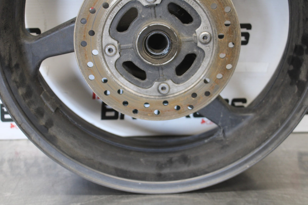05-06 HONDA CBR600RR REAR WHEEL BACK RIM & ROTOR BB893
