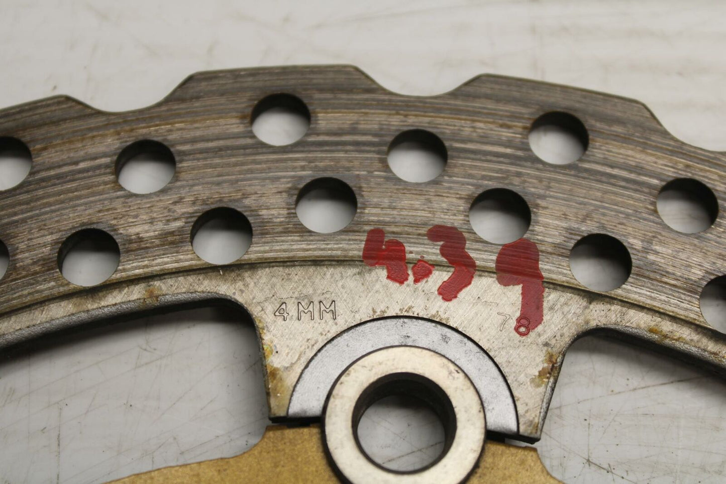 06-07 KAWASAKI NINJA 650R EX650A FRONT LEFT RIGHT BRAKE ROTORS DISCS BB271