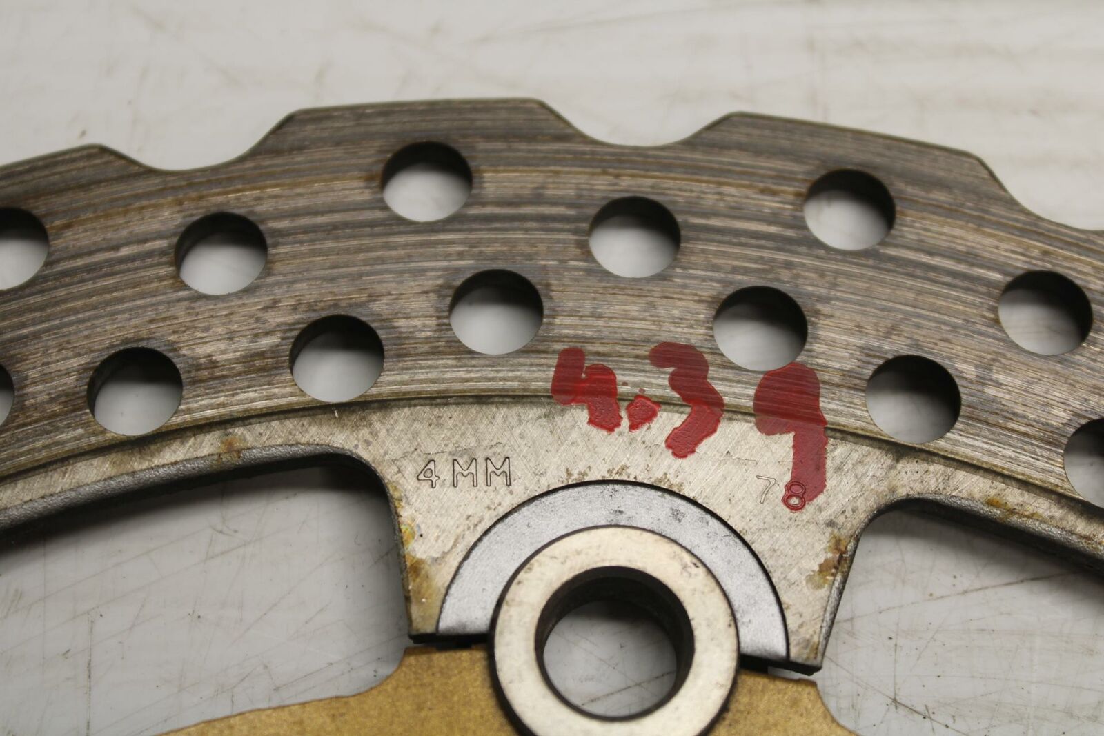 06-07 KAWASAKI NINJA 650R EX650A FRONT LEFT RIGHT BRAKE ROTORS DISCS BB271