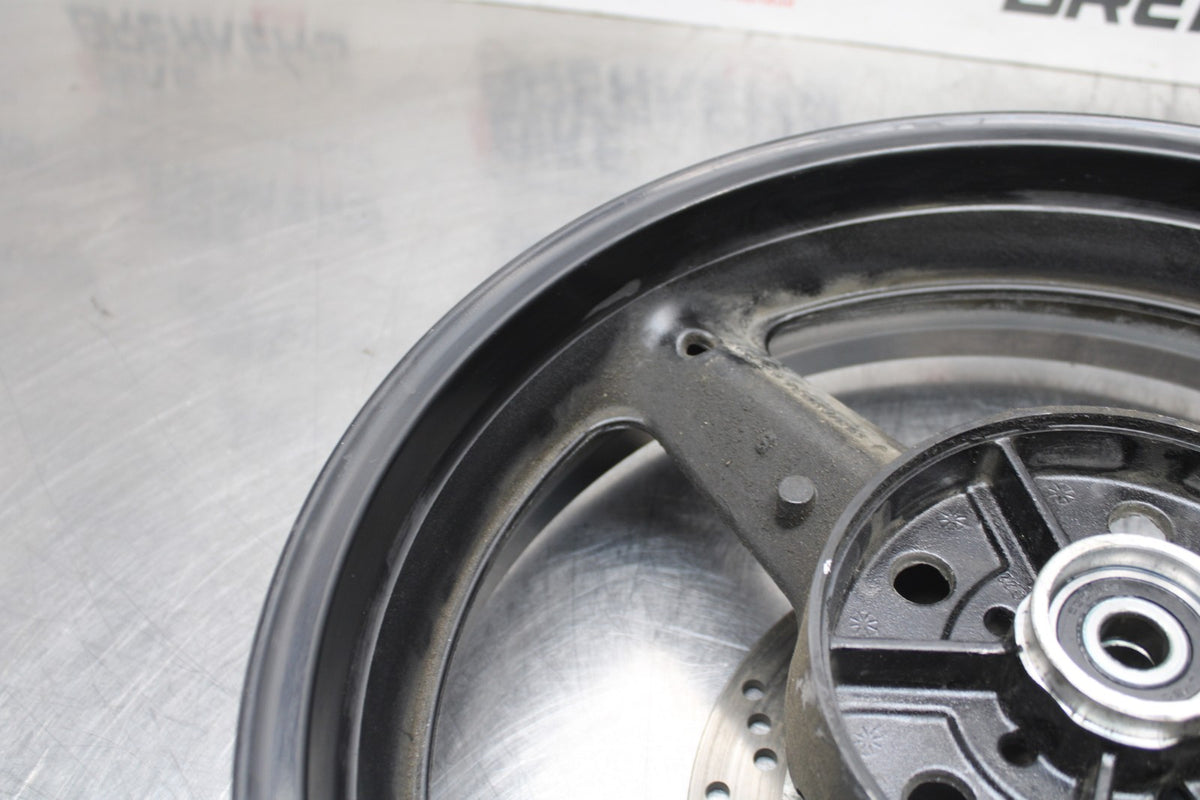 15 SUZUKI GW250F REAR WHEEL BACK RIM & ROTOR BB789