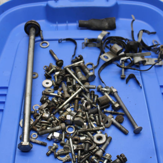 75 SUZUKI GT 550 MISC.MOUNTING BOLTS HARDWARE MOTOR SCREWS BB67