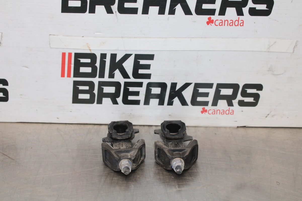 23 KAWASAKI NINJA 650 EX650 SWINGARM CHAIN TENSIONER ADJUSTMENT BRACKETS  BB920