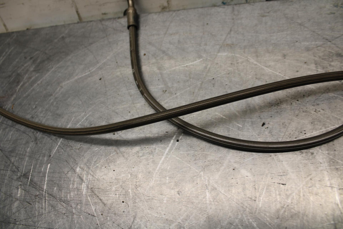 06-07 TRIUMPH DAYTONA 675 DAYTONA 675 BRAIDED FRONT BRAKE CALIPER HOSES  BB441