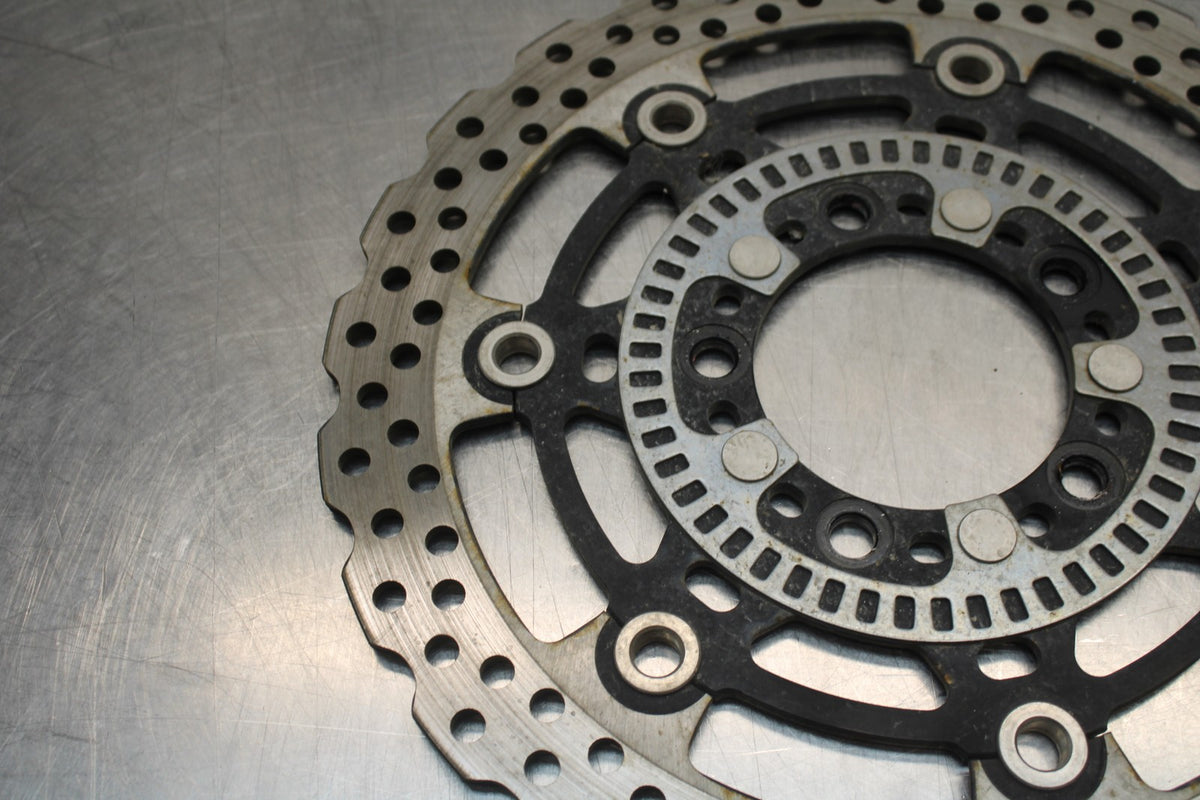13 KAWASAKI NINJA 650 EX650F ABS FRONT LEFT RIGHT BRAKE ROTORS DISCS BB828