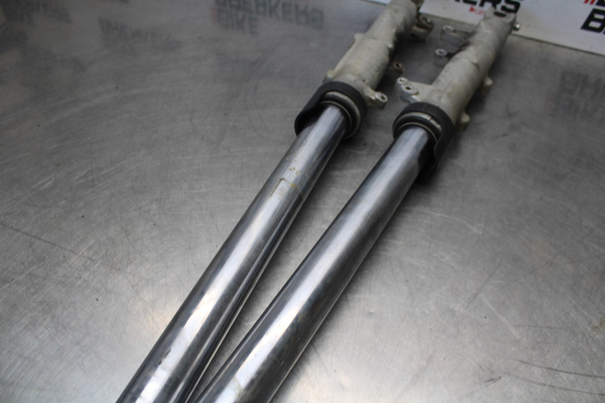 06-07 HONDA INTERCEPTOR 800 VFR800 FRONT FORKS SHOCK SUSPENSION SET PAIR BB917