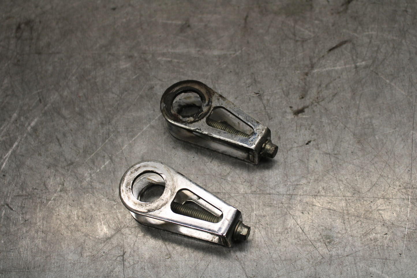 10-13 HONDA SHADOW RS 750 VT750RS SWINGARM CHAIN TENSIONER BRACKETS  BB718