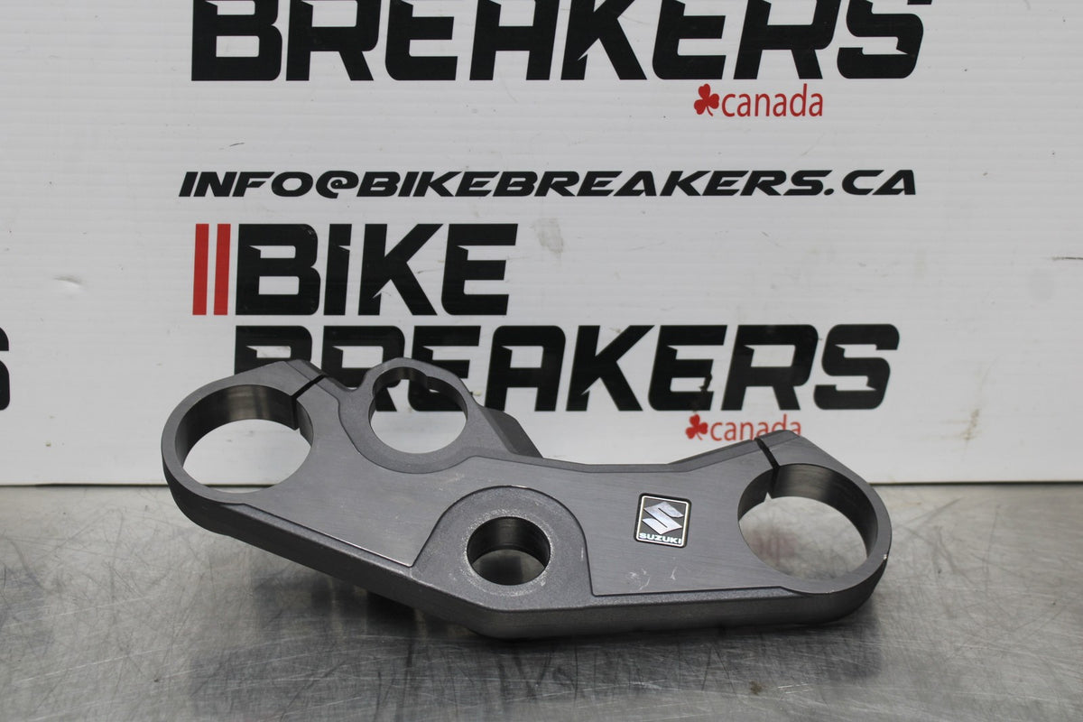 08-10 SUZUKI GSXR 600 FORKS UPPER TRIPLE TREE CLAMP BB765