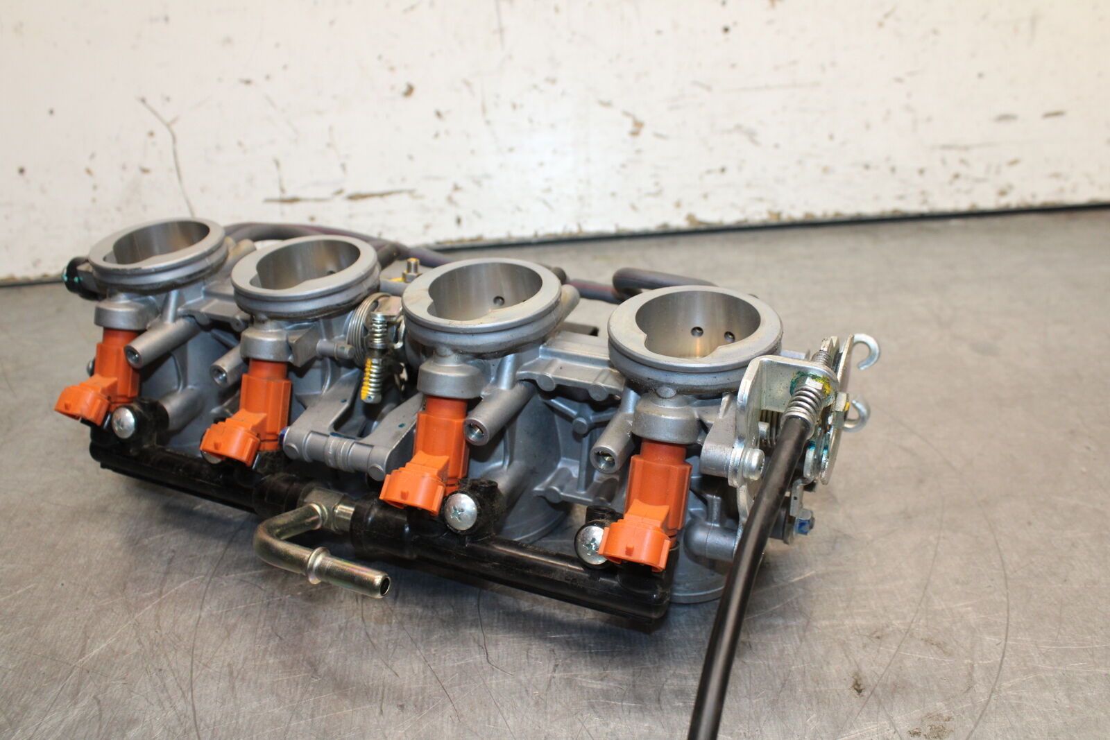 13-17 KAWASAKI NINJA ZX6R ZX636E MAIN FUEL INJECTORS / THROTTLE BODIES BB735