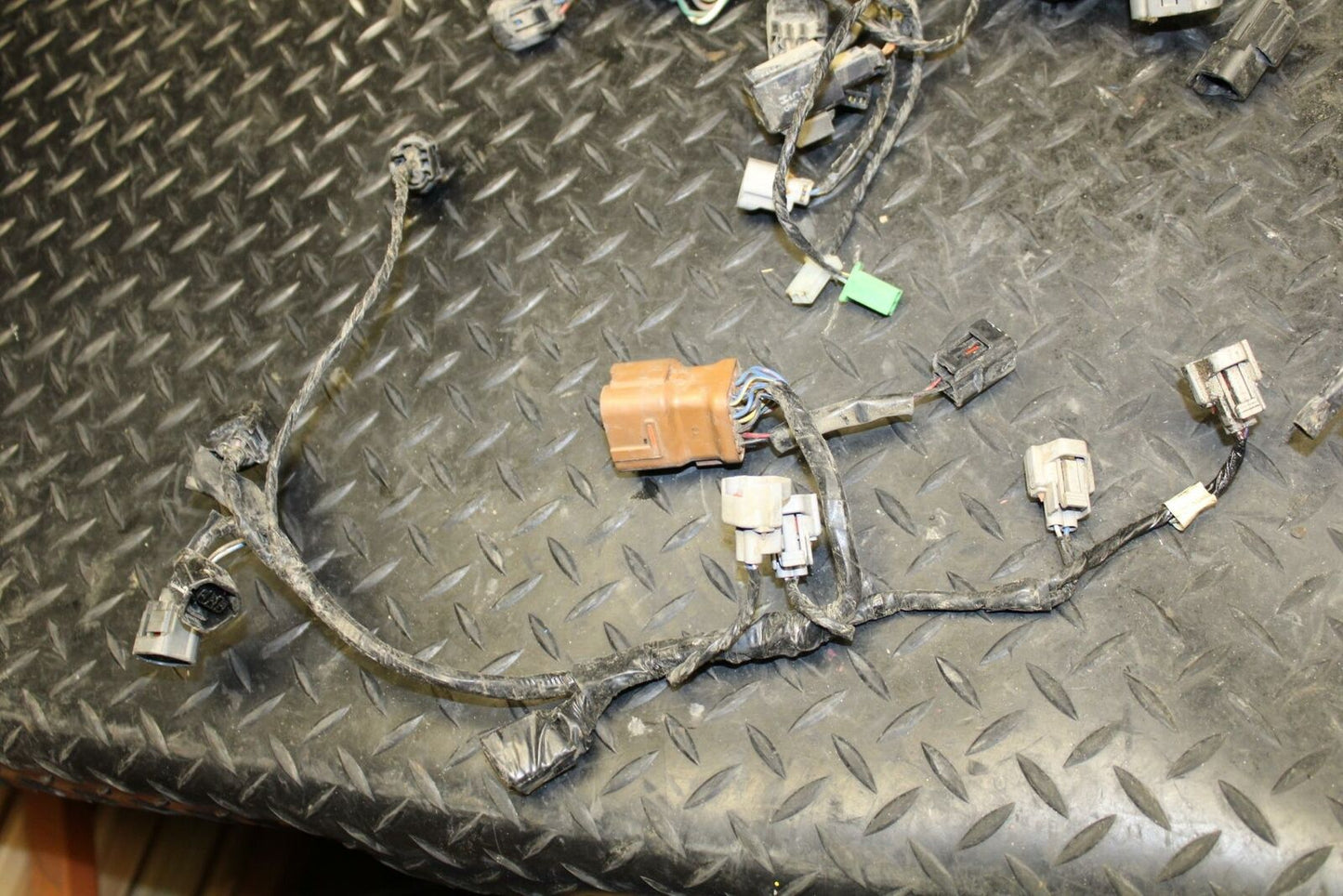 06-07 KAWASAKI NINJA ZX10R MAIN ENGINE WIRING HARNESS MOTOR WIRE LOOM  BB186