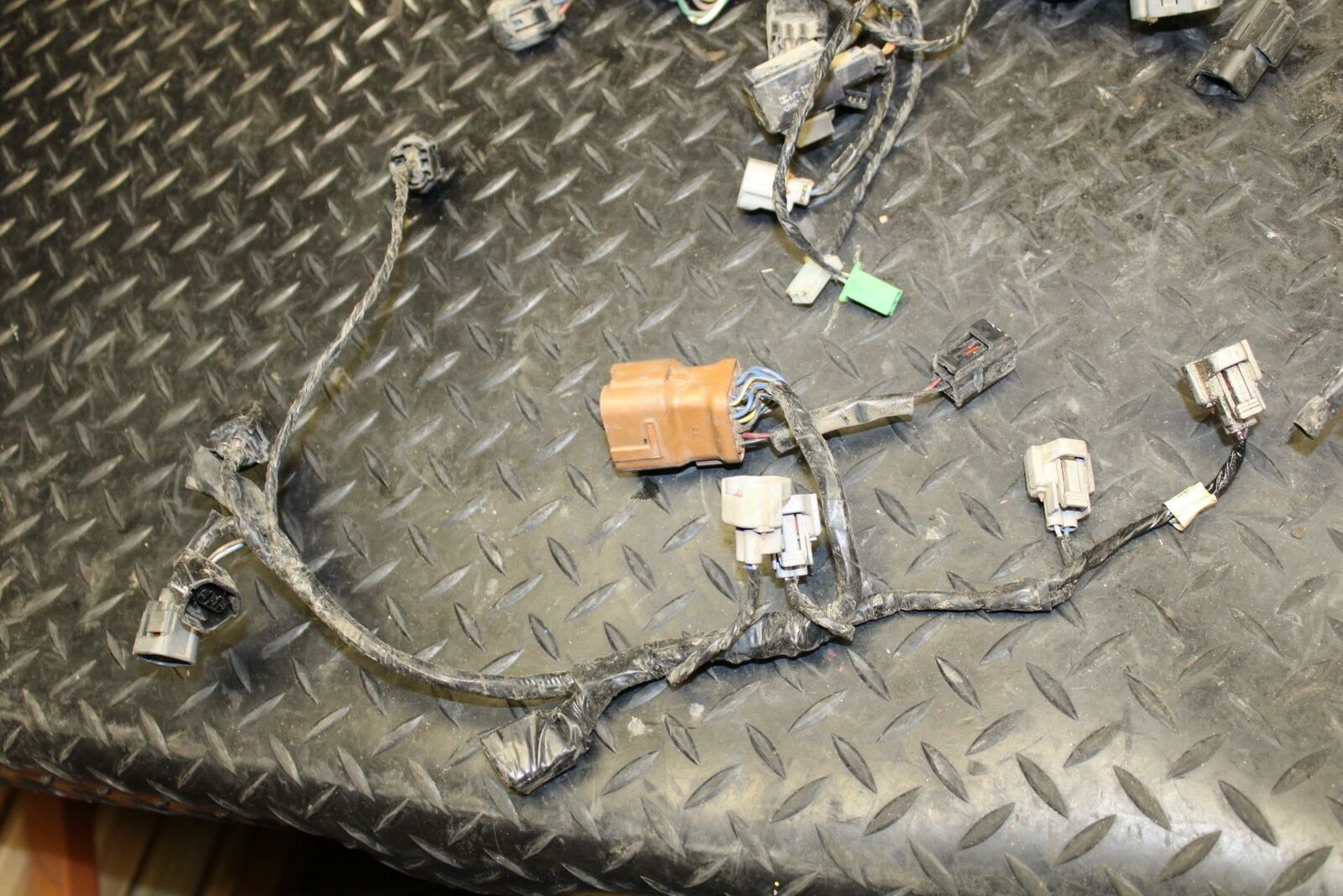 06-07 KAWASAKI NINJA ZX10R MAIN ENGINE WIRING HARNESS MOTOR WIRE LOOM  BB186