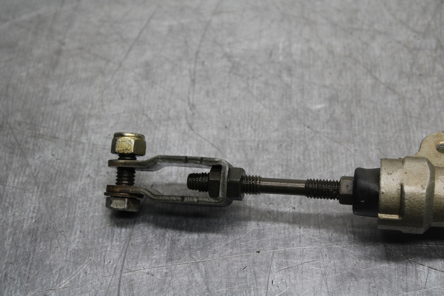03-06 SUZUKI QUADSPORT Z400 REAR BACK BRAKE MASTER CYLINDER W RESERVOIR BB126