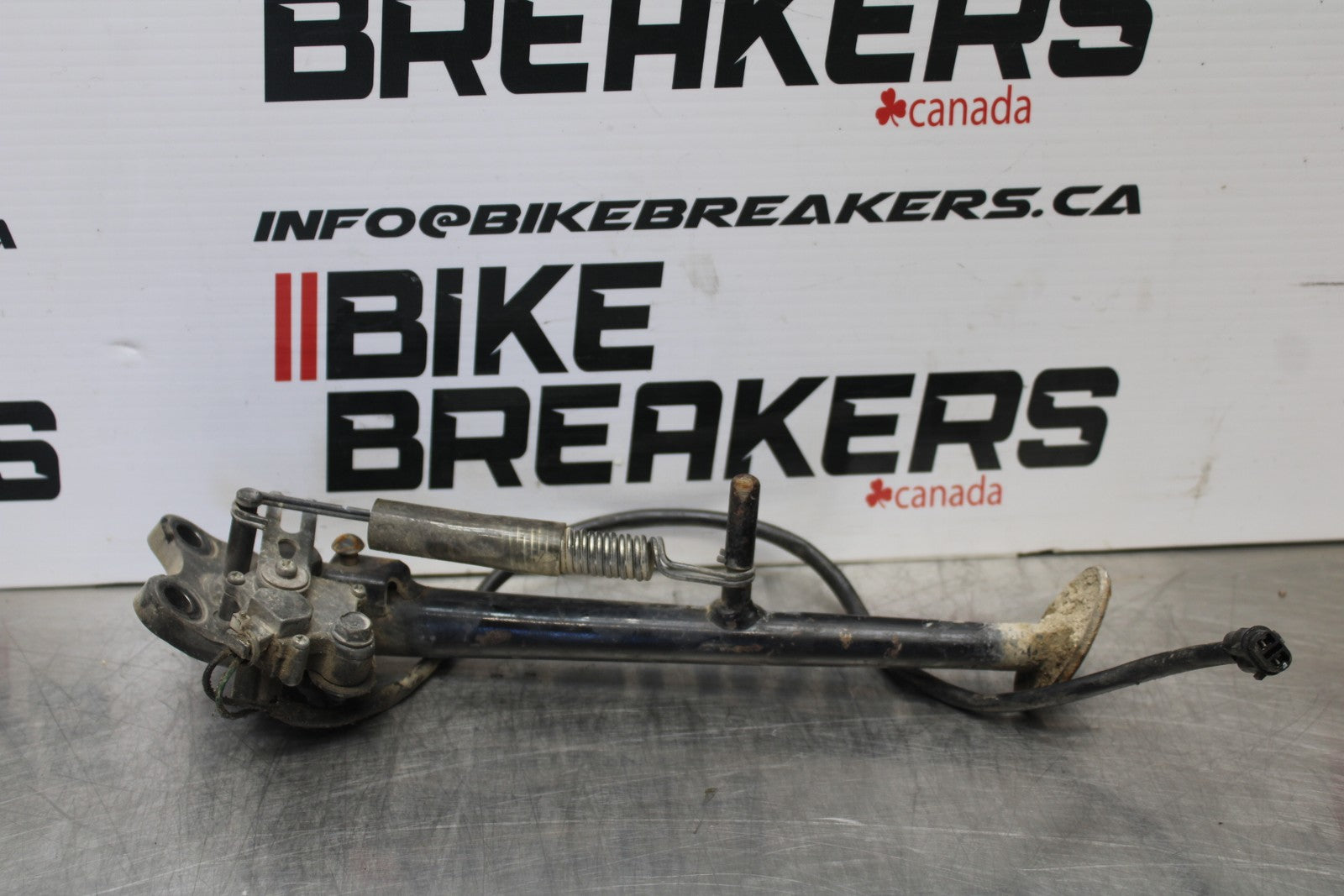 07-08 KAWASAKI NINJA ZX6R KICKSTAND SIDE KICK STAND 34024-0001-18R BB203