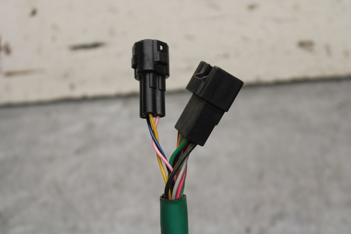 13-18 KAWASAKI NINJA ZX6R LEFT CLIP ON HANDLE HORN SIGNALS SWITCH BB666