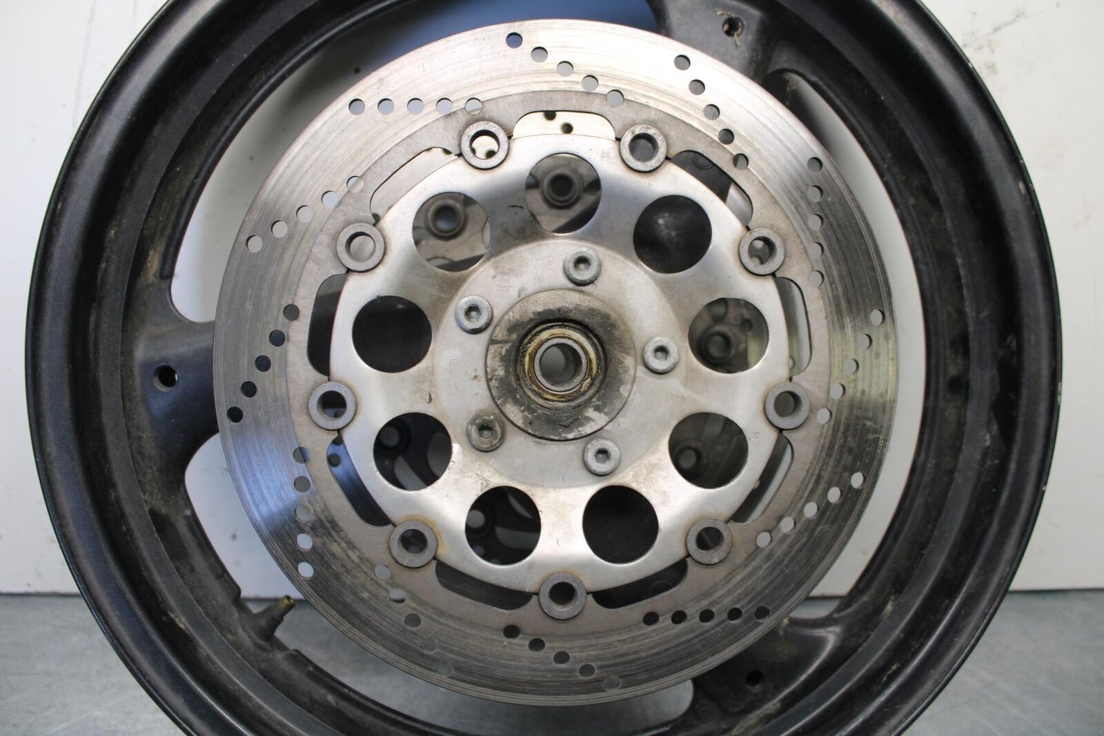 1995 Suzuki RF600R FRONT WHEEL AND LEFT RIGHT BRAKE ROTORS DISCS BB615