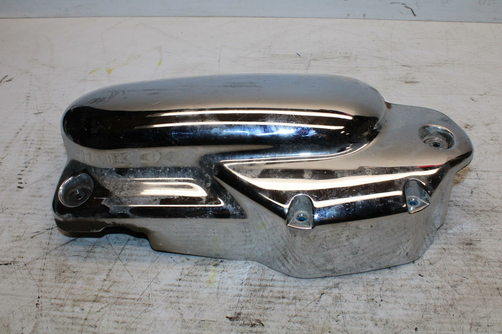 02-03 YAMAHA V STAR 1100 ENGINE SHAFT CHROME COVER BB308