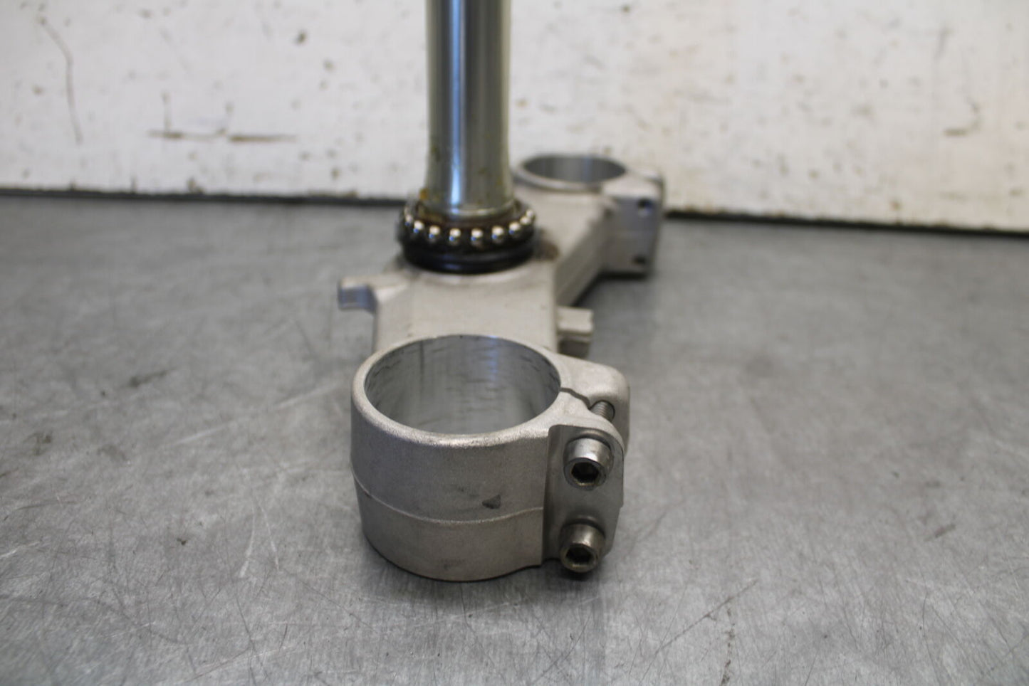 09-12 KAWASAKI NINJA ZX6R FRONT FORKS CLAMP LOWER TRIPLE TREE STEM BB698