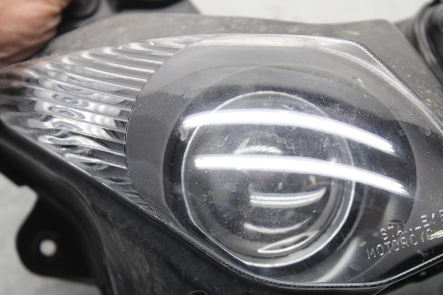 09-12 KAWASAKI NINJA ZX6R FRONT HEADLIGHT HEAD LIGHT LAMP BB640