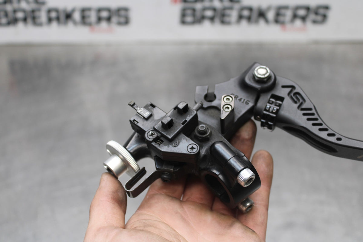08 KAWASAKI NINJA ZX10R ASV CLUTCH LEVER WITH PERCH MOUNT  BB902