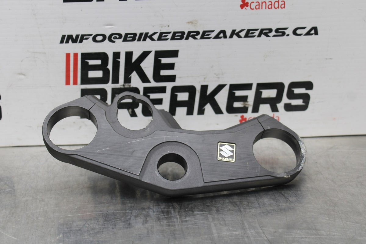 06-07 SUZUKI GSXR 600 FORKS UPPER TRIPLE TREE CLAMP BB822