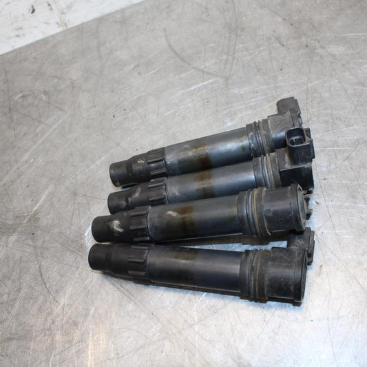 05-06 HONDA CBR600RR IGNITION COILS COIL SPARK PLUG CAPS 30700-MEE-641 BB479