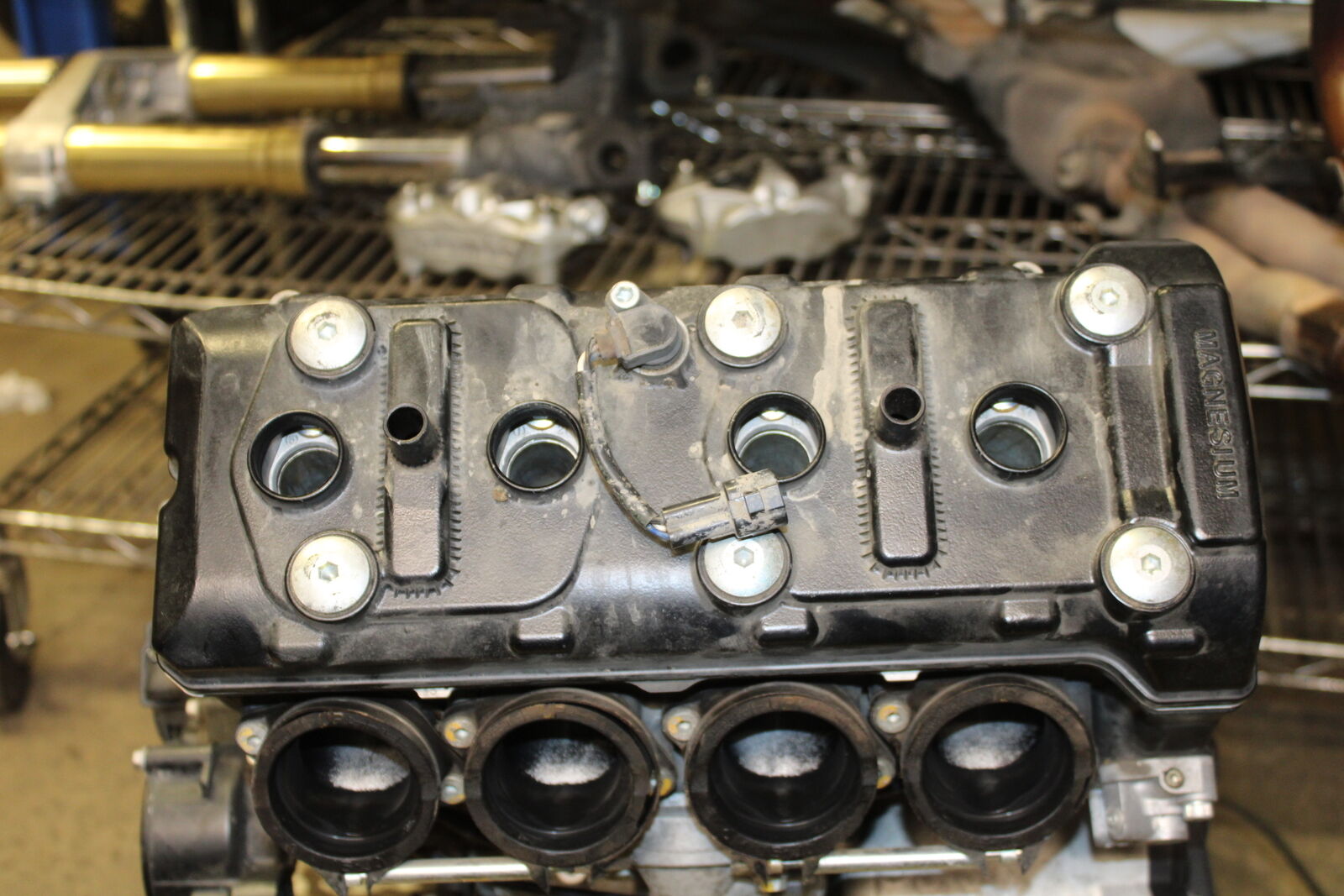 11-24 SUZUKI GSXR750 ENGINE MOTOR BB714