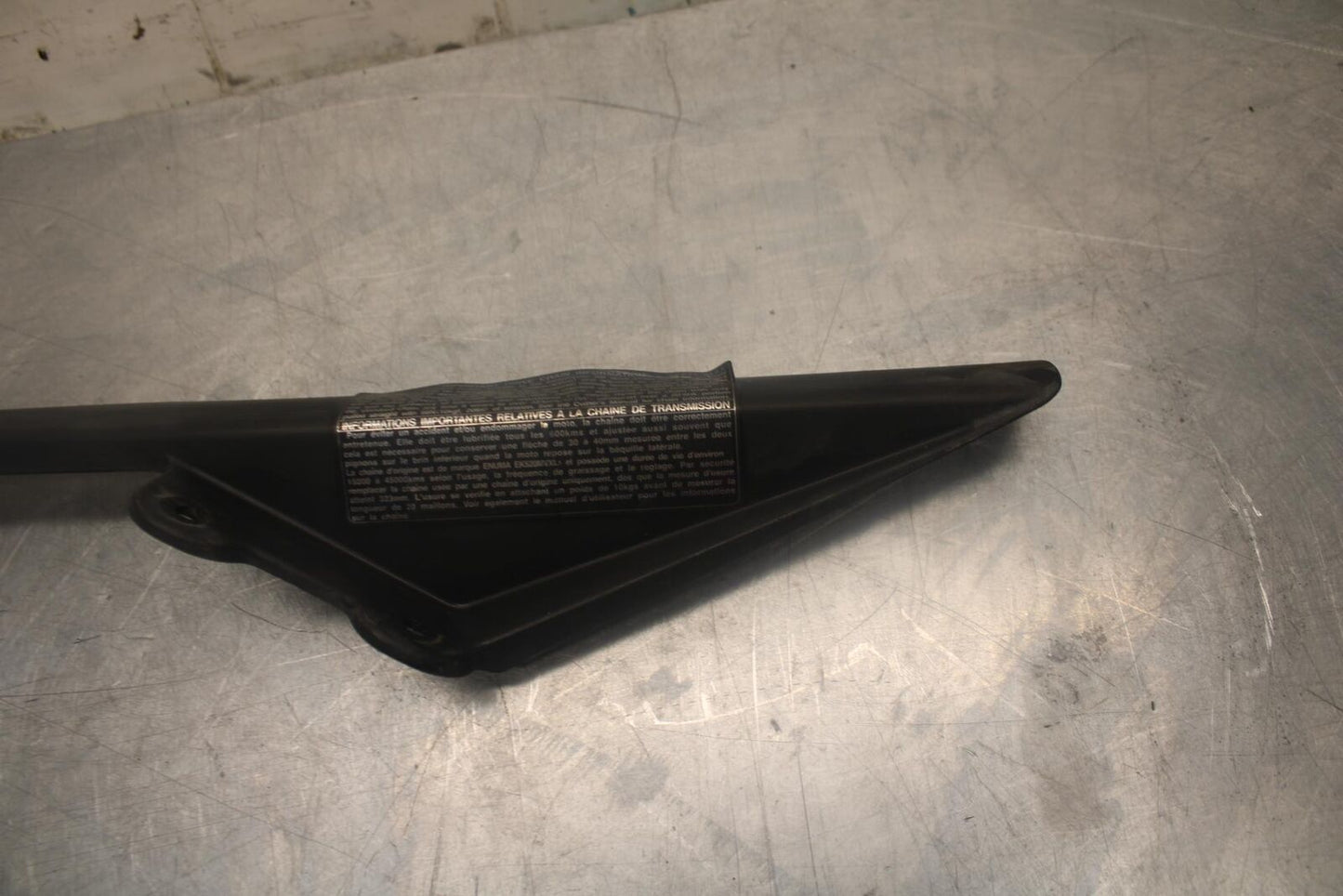 07-08 KAWASAKI NINJA ZX6R REAR BACK DRIVE CHAIN GUARD COVER  36014-0020 BB456