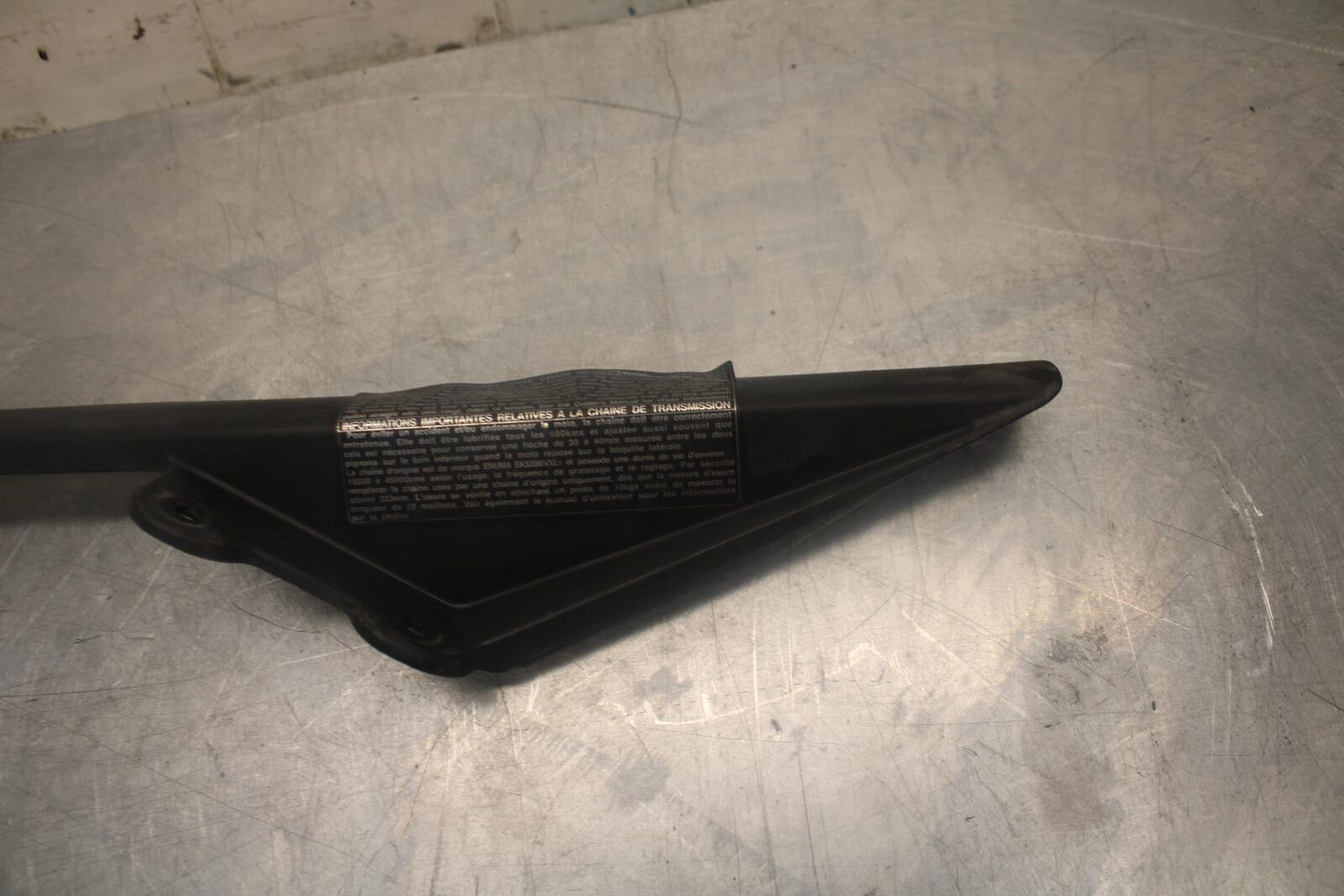 07-08 KAWASAKI NINJA ZX6R REAR BACK DRIVE CHAIN GUARD COVER  36014-0020 BB456