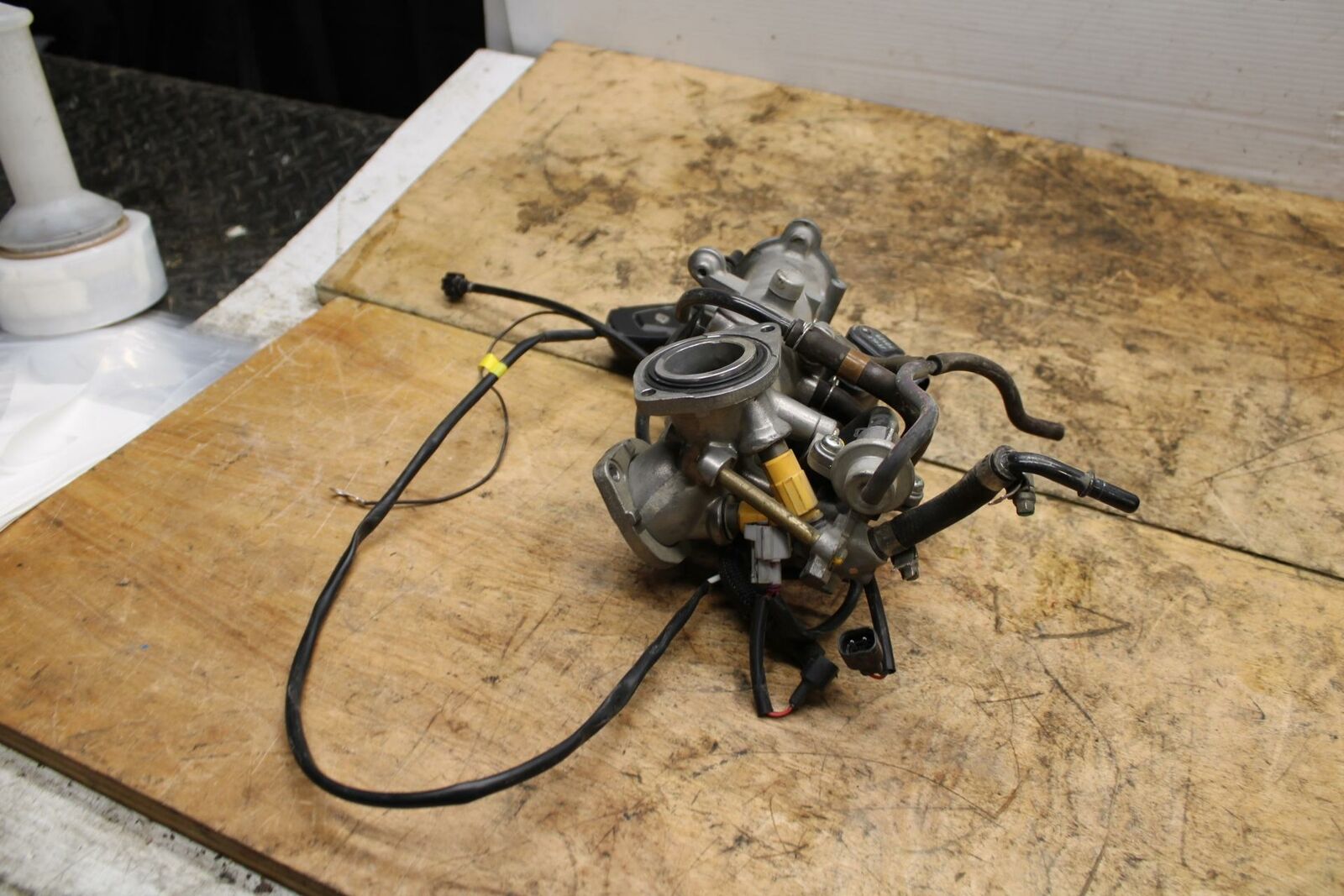 05-08 KAWASAKI VULCAN 1500 VN1500N CLASSIC THROTTLE BODY BODIES BB343