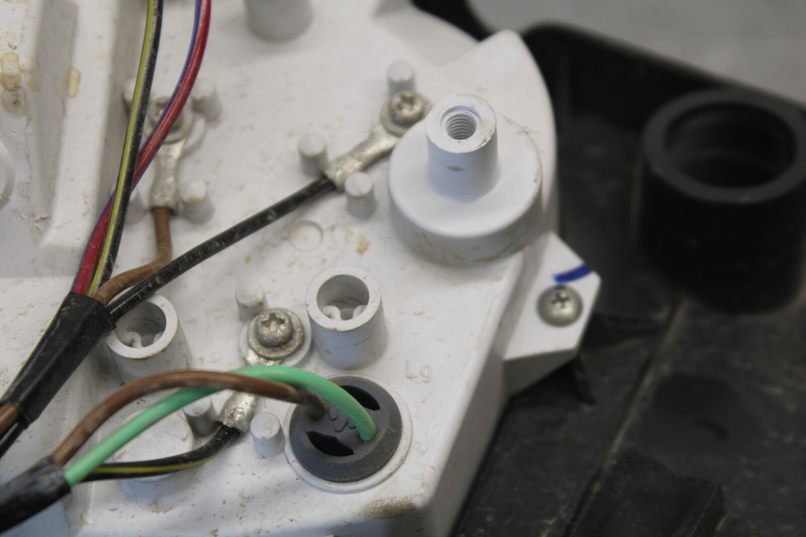 08-18 KAWASAKI KLR650 SPEEDO TACH GAUGE CLUSTER SPEEDOMETER TACHOMETER  BB707