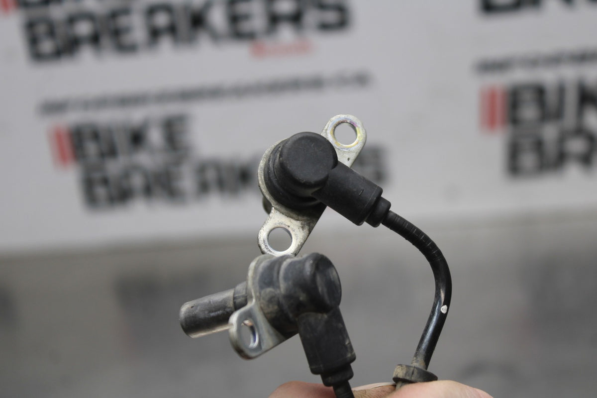 07-12 HONDA CBR600RR FRONT REAR ABS BRAKE SENSOR SET PAIR BB812