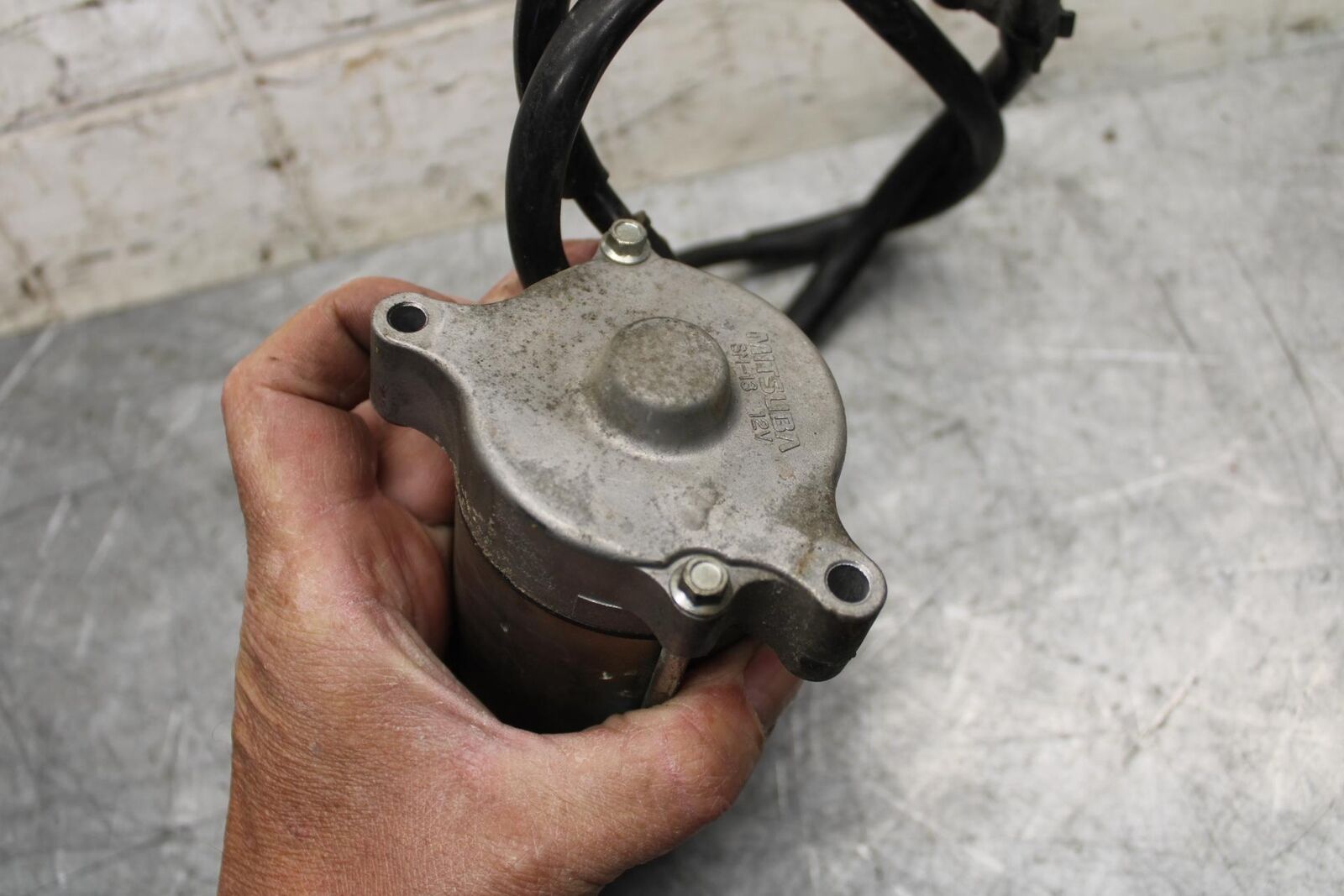 2004 Honda ST1300 ENGINE STARTING STARTER MOTOR -DC 12V BB49