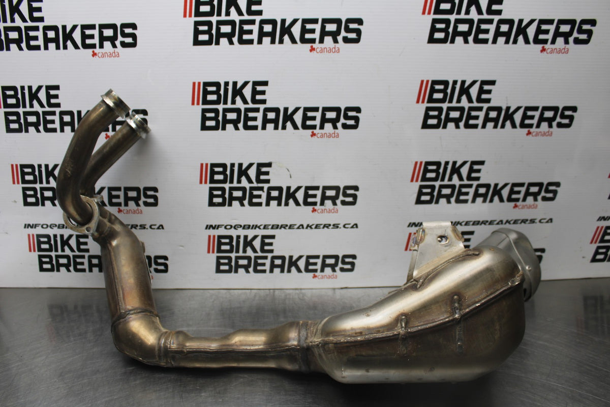 22-25 YAMAHA YZF R7 FULL EXHAUST SYSTEM HEADERS PIPE MUFFLER BB769