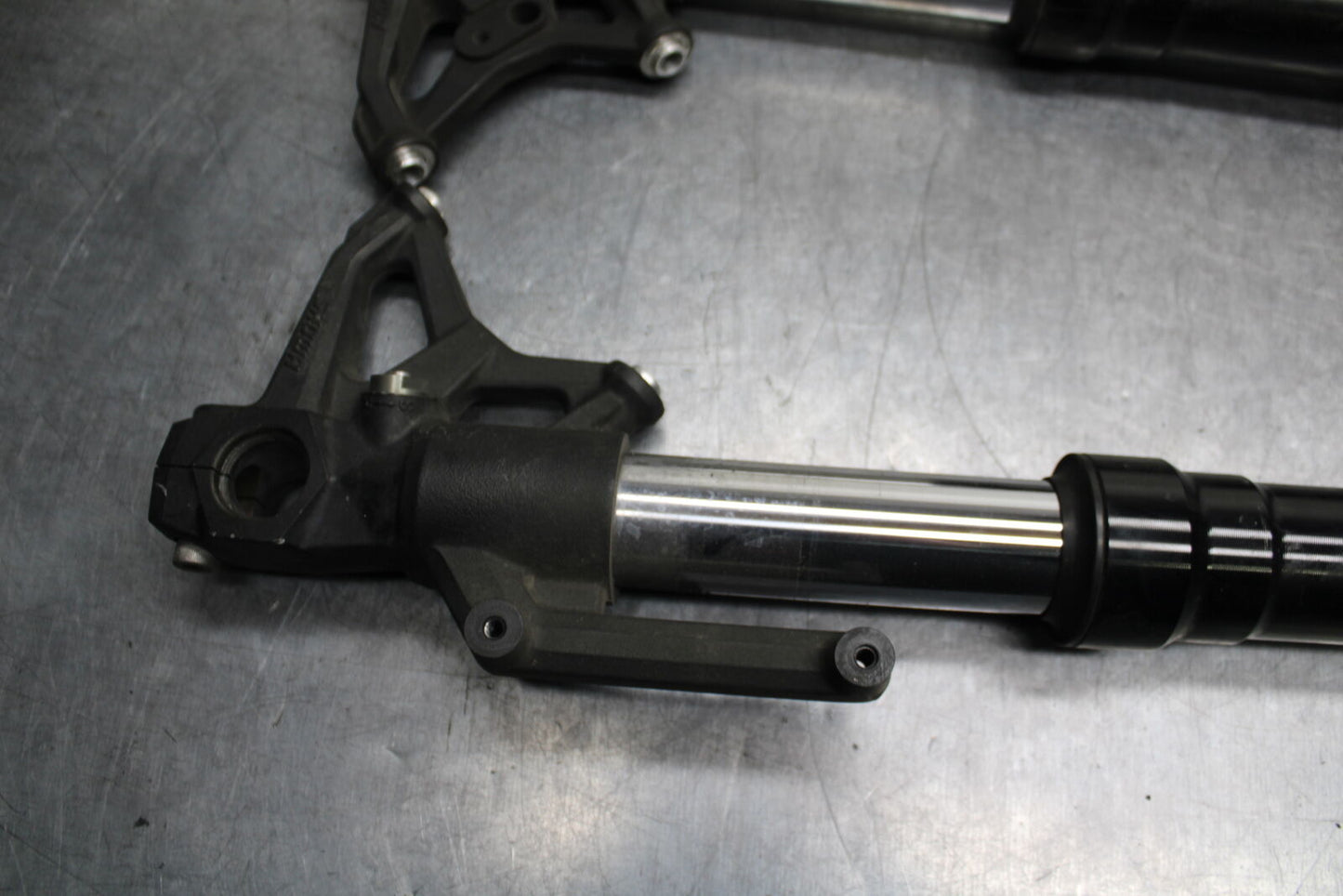 12-13 KAWASAKI Z1000 FRONT FORKS SHOCK SUSPENSION SET PAIR BB743