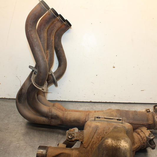 09-12 KAWASAKI NINJA ZX6R ZX600R EXHAUST HEADER PIPES MANIFOLD 39178-0148 BB617