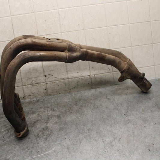 2003 Yamaha YZF R6 EXHAUST HEADER PIPES MANIFOLD 5SL-14602-00-00 BB539