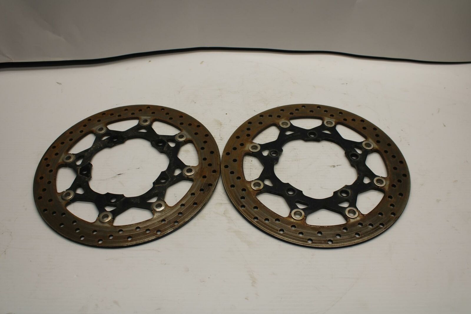 13-16 SUZUKI BANDIT 1250S ABS FRONT LEFT RIGHT BRAKE ROTORS DISCS BB238