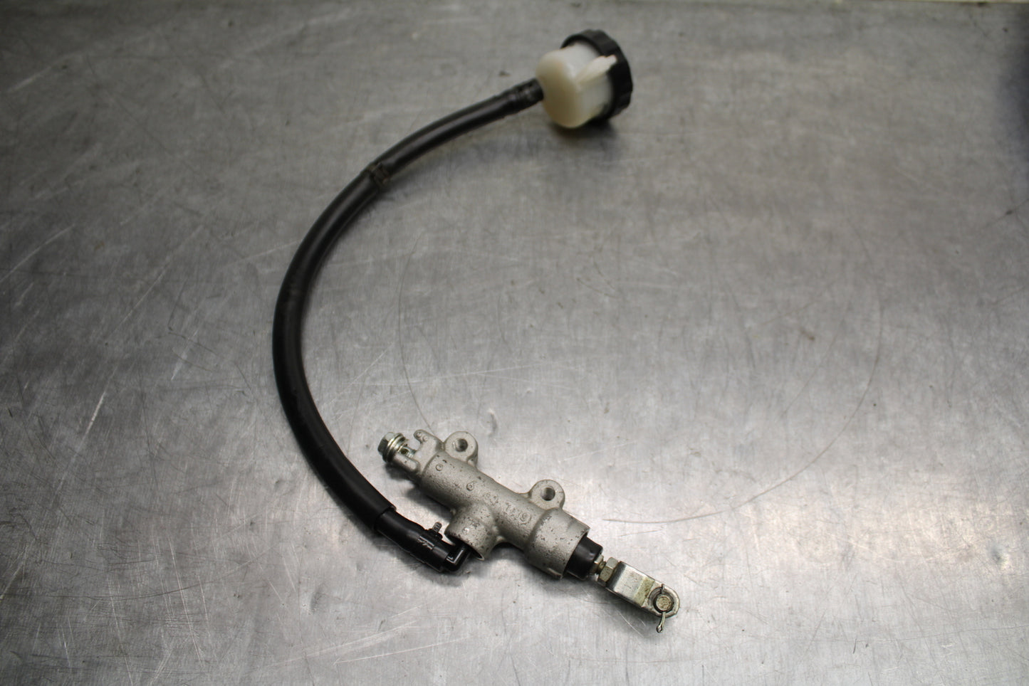 12-17 KAWASAKI NINJA 650 REAR BACK BRAKE MASTER CYLINDER W RESERVOIR BB129