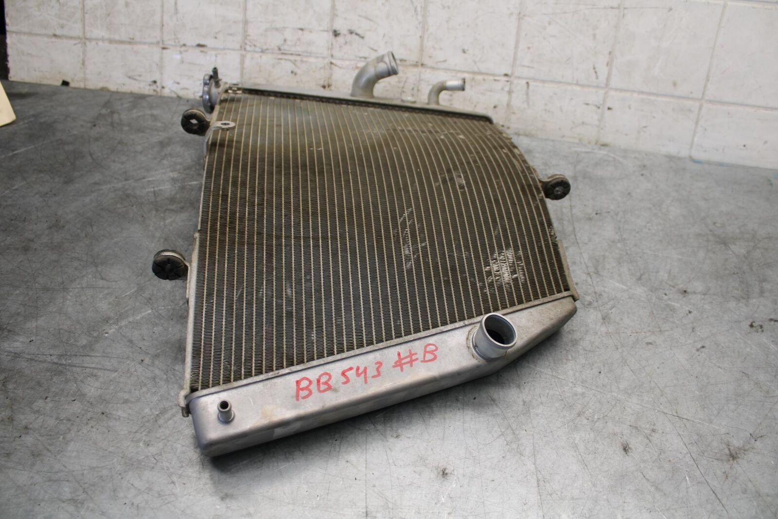 06-07 SUZUKI GSXR750 ENGINE RADIATOR MOTOR COOLER COOLING RADIATER  BB543#B