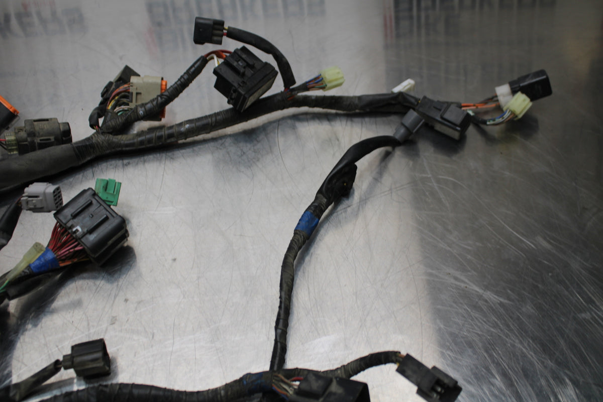 11 SUZUKI GSXR1000 MAIN ENGINE WIRING HARNESS MOTOR WIRE LOOM BB142