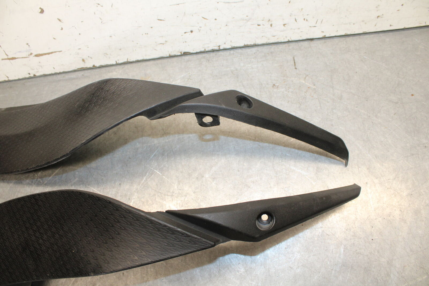 09-12 KAWASAKI NINJA ZX6R RIGHT LEFT TANK PANELS COVERS TRIM SET COWLS BB656