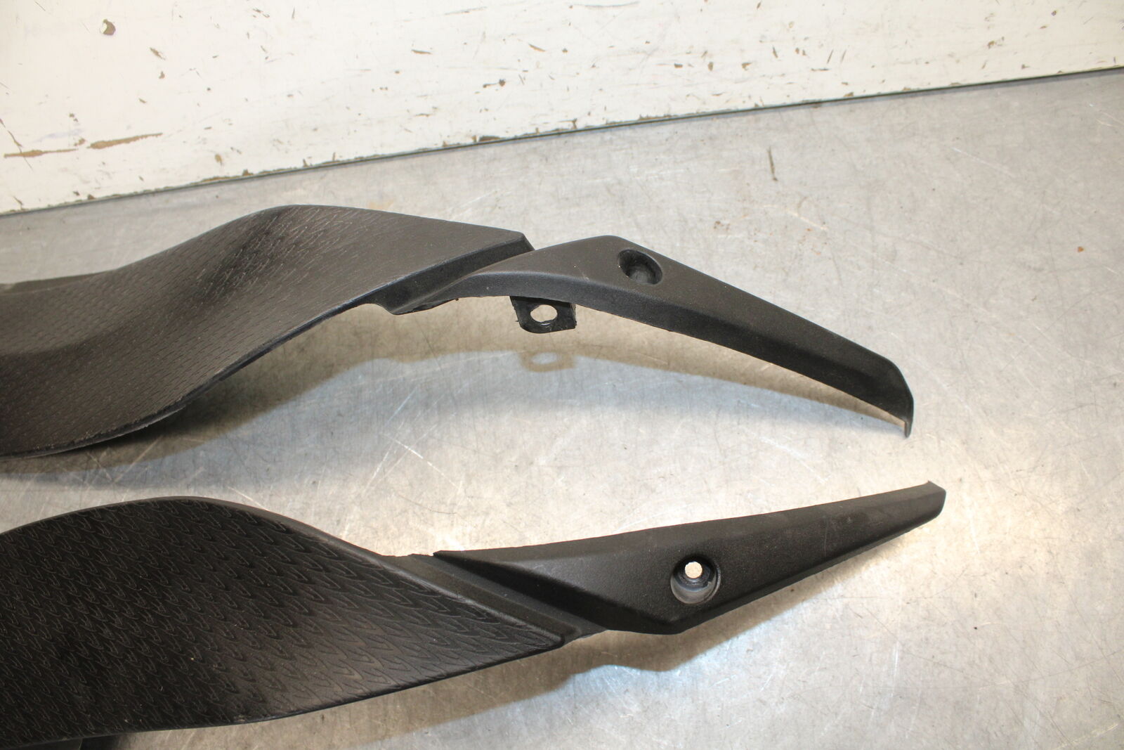 09-12 KAWASAKI NINJA ZX6R RIGHT LEFT TANK PANELS COVERS TRIM SET COWLS BB656