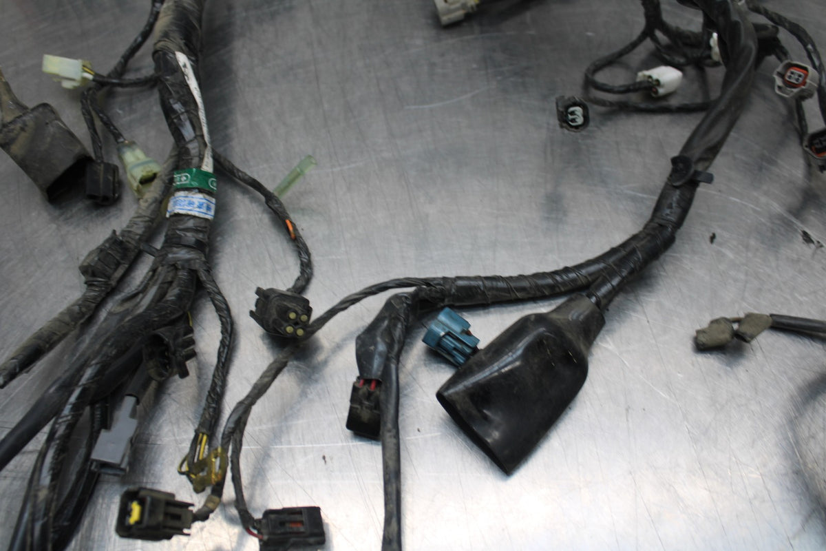 09-10 KAWASAKI ER-6N MAIN ENGINE WIRING HARNESS MOTOR WIRE LOOM BB205