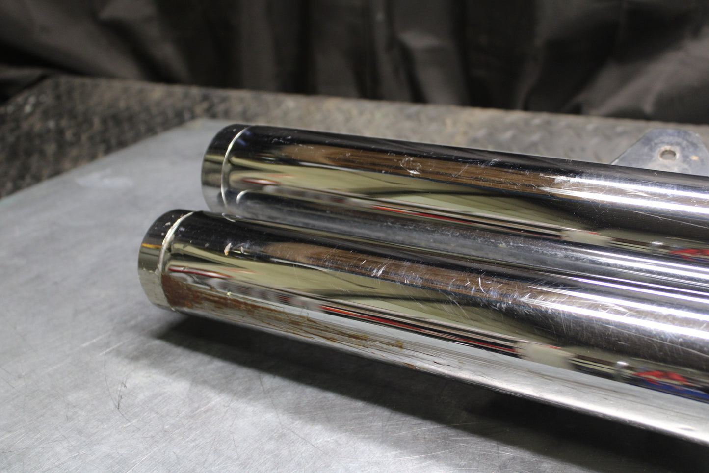 00 SUZUKI INTRUDER 1500 VL1500 AFTERMARKET EXHAUST  BB761