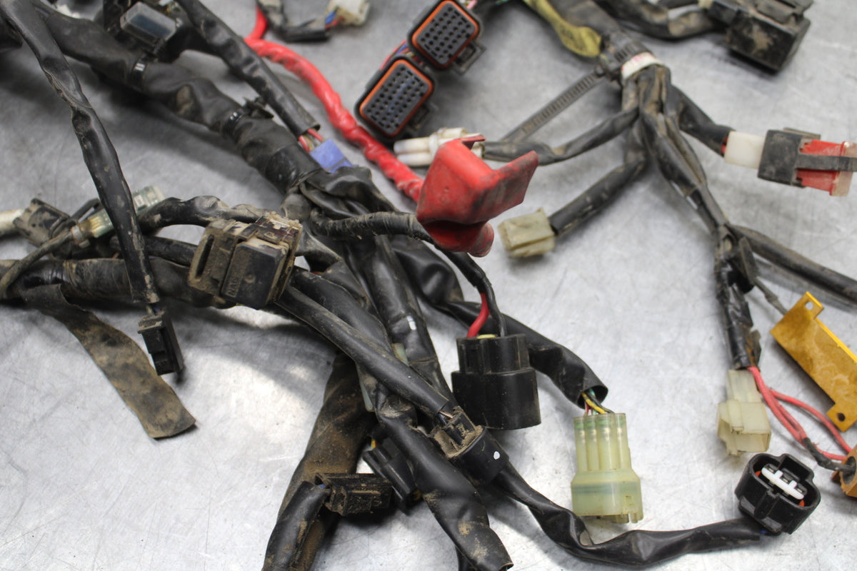 07-08 YAMAHA YZF R1 MAIN ENGINE WIRING HARNESS MOTOR WIRE LOOM BB724