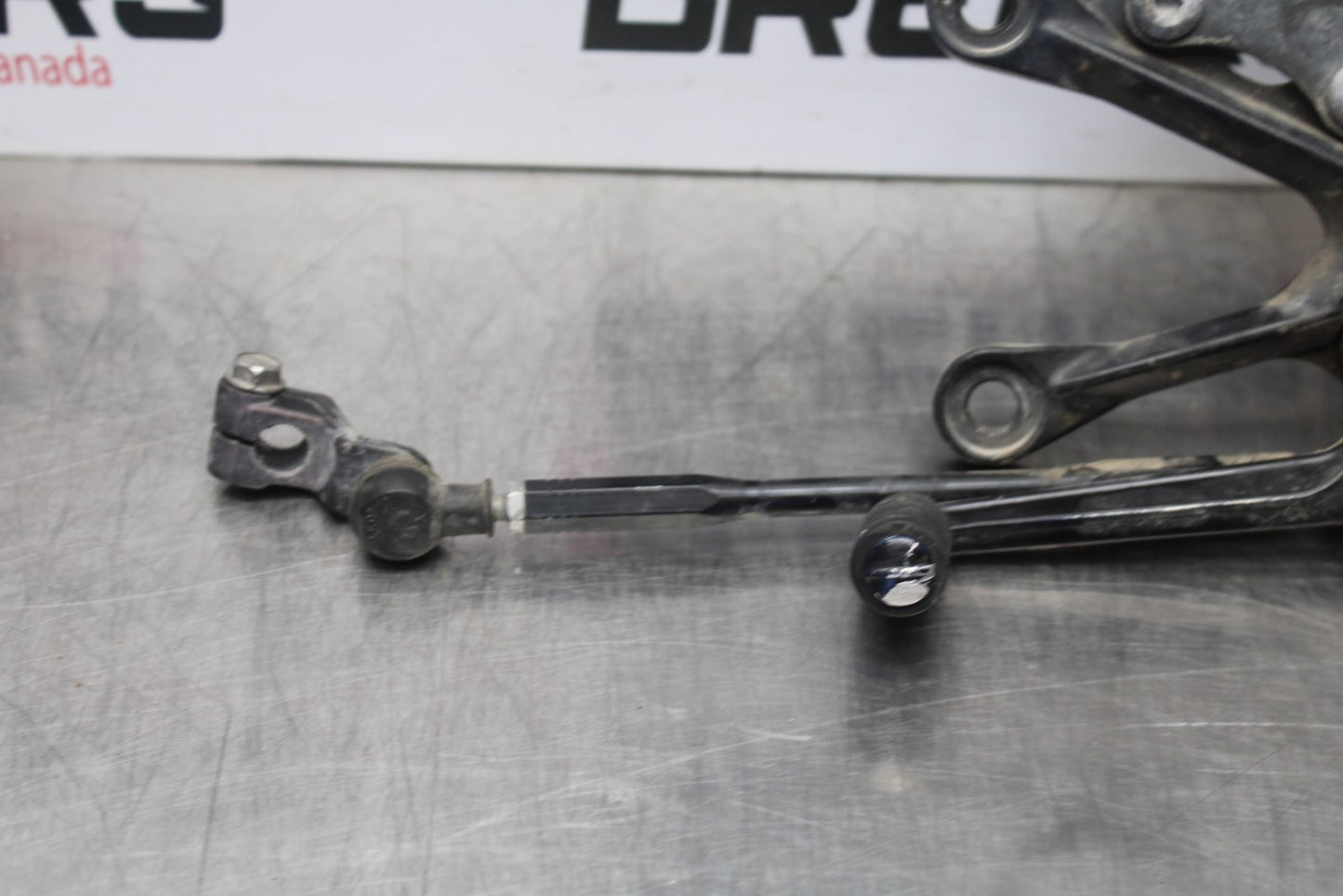 07-08 KAWASAKI NINJA ZX6R LEFT REARSET REAR SET FOOT PEG W SHIFTER BB203