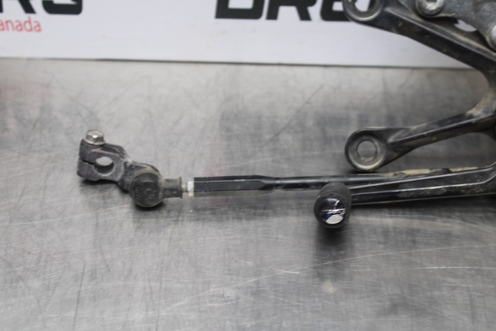 07-08 KAWASAKI NINJA ZX6R LEFT REARSET REAR SET FOOT PEG W SHIFTER BB203