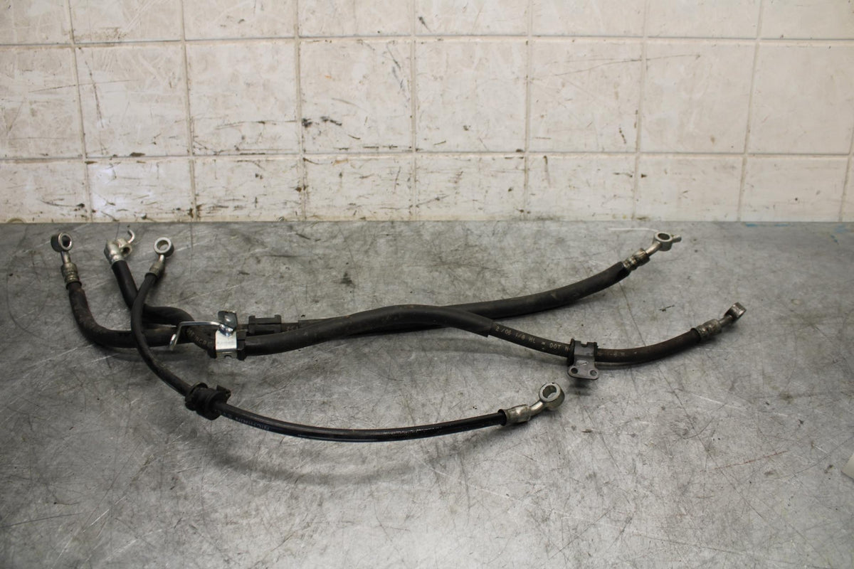 06-07 SUZUKI GSXR750 FRONT REAR BRAKE CALIPER HOSES LINES  BB543