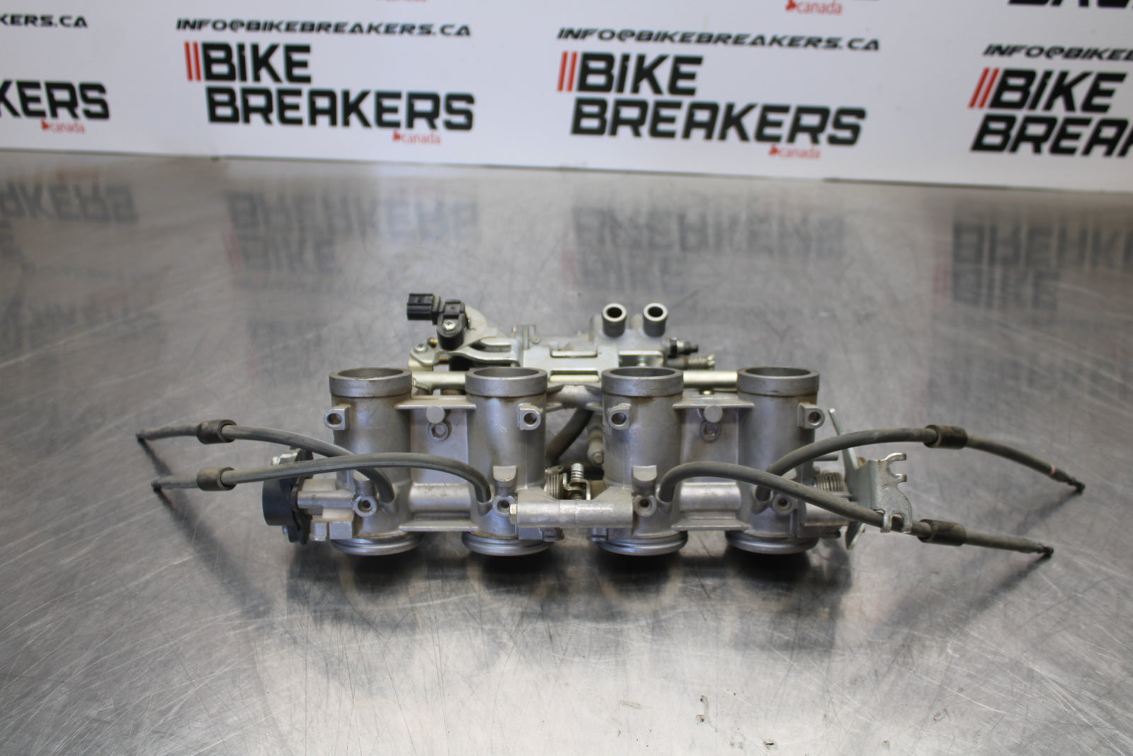 09-15 YAMAHA FZ6R MAIN FUEL INJECTORS / THROTTLE BODIES BB161