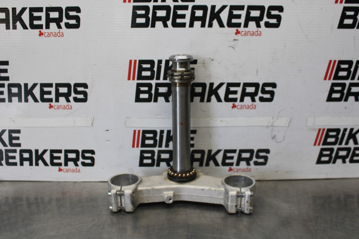 13-18 KAWASAKI NINJA ZX6R FRONT FORKS CLAMP LOWER TRIPLE TREE STEM BB908